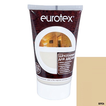 Шпатлевка  по дереву Еurotex 225г. береза