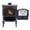 Печь-камин СИБИРЬ-7 чугун, 125м3, D115, НМК