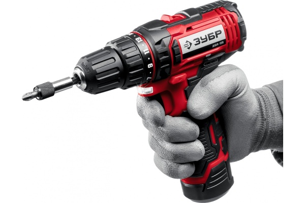 Дрель-шуруповерт ДШЛ-125-22 Акк.12В 2 Li-ion 2,0Ач, 30Нм, 2 скорости, кейс ЗУБР 