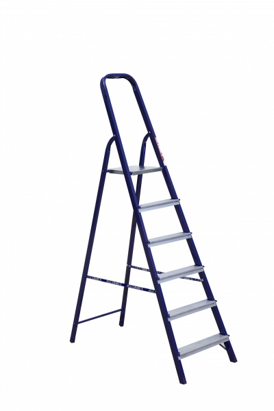 Лестница стремянка  6 ступени М8406 АЛЮМЕТ
