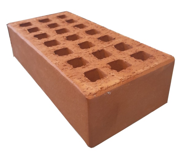 Кирпич керам лицевой пустотелый одинарный  М-150 Челябинск (424шт) гладкий Кемма