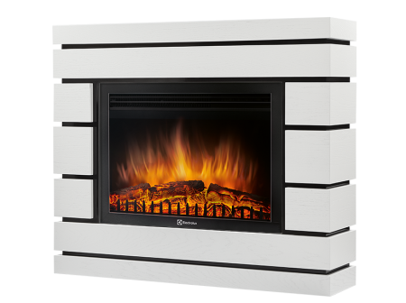 Портал для камина Moderno 25, 975х845х225мм, 64кг, белый дуб Electrolux