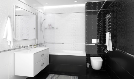 Плитка 300*600 Laparet Tabu черная рельеф