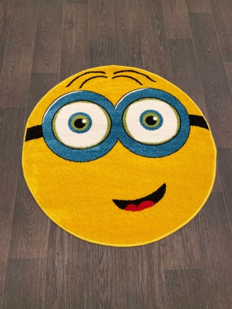 Ковер SMILE NC13 100*100 см DAIRE YELLOW