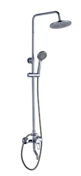 Душевой гарнитур "Тропический дождь"+ лейка 3 поз ROSSINKA B35-46