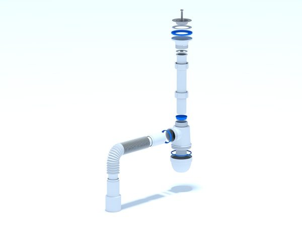 Сифон 1 1/4"*40  С1015 АНИ с гибкой трубой 40x40/50
