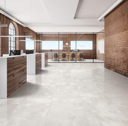 Керамогранит 600*600 Laparet Luxor Silver белый полированный