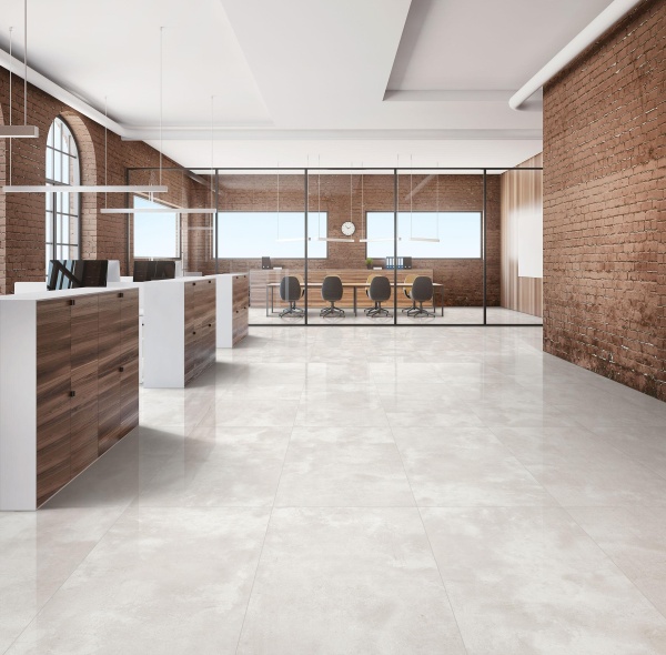 Керамогранит 600*600 Laparet Luxor Silver белый полированный