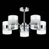 Люстра потолочная LUMION RUNA,  3706/5C хром, 5*40W E14,