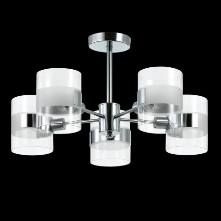 Люстра потолочная LUMION RUNA,  3706/5C хром, 5*40W E14,