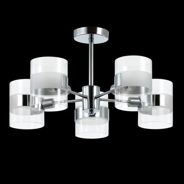 Люстра потолочная LUMION RUNA,  3706/5C хром, 5*40W E14,