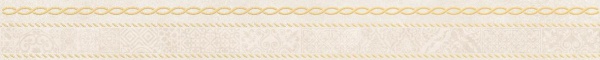 Плитка 60*600 Laparet Alabama бордюр узор бежевый 