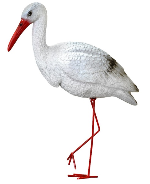 Аист красные ноги F01185М