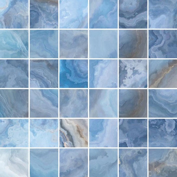 Плитка 300*300 Laparet Blues мозаика голубой 