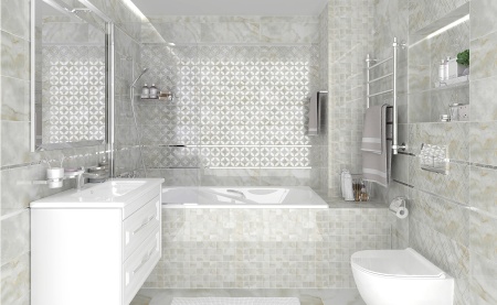 Плитка 200*600 Laparet Select серая 60129