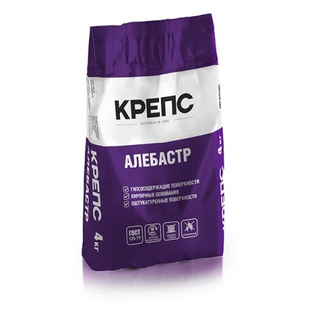 Алебастр BAU-KREPS 4,0кг 