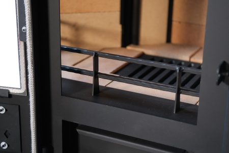 Печь-камин СИБИРЬ-15, 250-375м3, D150, НМК