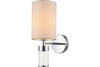 Бра LUMION ARNIKA 6585/1W  хром/беж. Е14 1*40W