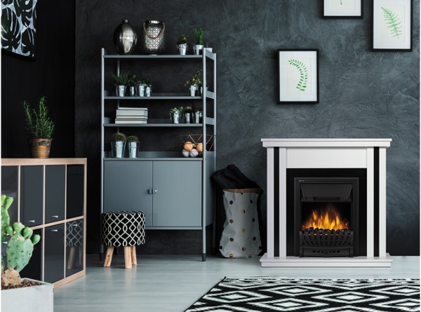 Очаг электрический(камин) EFP/P-1020LS Classic 2,0кВт, 220В, 482х582х180мм Electrolux