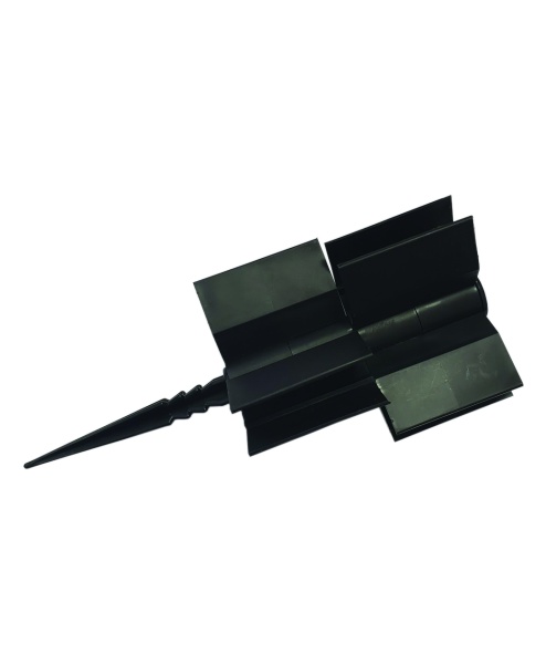 Петля универсальная к доске 225мм для грядки ДПК черная