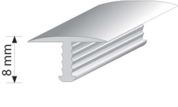 Панели пласт  угол Т-образ. 17х8мм 2,75м белый