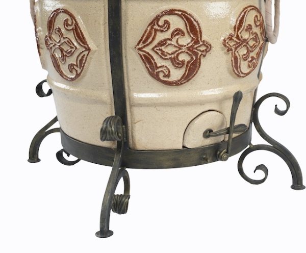 Тандыр Урал, шампура(10шт), "солнышко" для шампуров, колосник, термометр, 940*670*530мм ЭкоТандыр