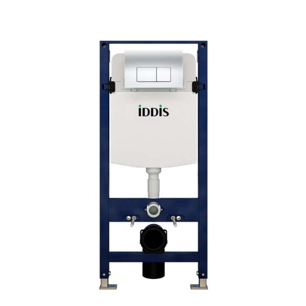Система инсталляции IDDIS Optima Home 2 в 1 инст. и клавиша смыва OPH00GCi32K хром