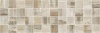 Плитка 200*600 Laparet Sweep декор мозаичный бежевый MM60115