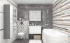 Плитка 200*600 Laparet Havana графитовая 60042