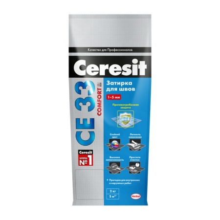Затирка д/швов крокус Церезит CE 33, 2,0кг 