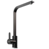 Смеситель кухня MIXLINE ML-GS14 (308) черный высокий излив