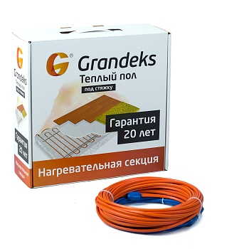 Теплый пол комплект Grandeks двужил.  5,0м2 750Вт G2-5,0/750 Россия