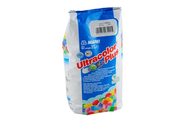 Затирка д/швов серая 2,0кг MAPEI ULTRACOLOR PLUS № 112