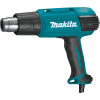 Фен технический HG6530VK, 2000Вт, насадки, дисплей, кейс, Makita