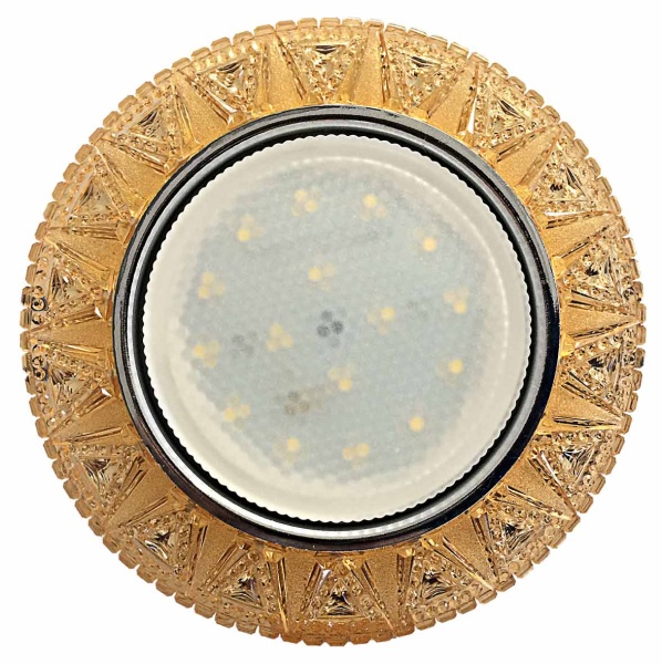 Светильник потолочный GX53 LED Decor Каир светло-золотой 