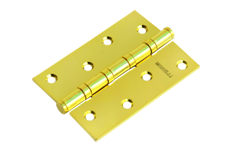 Петля дверная Морелли  MS100*70*2.5-4BB PG золото универсальная