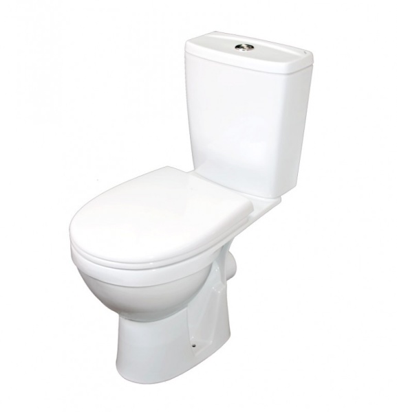 Унитаз-компакт "Рио" с арм. и сиденьем белый Киров