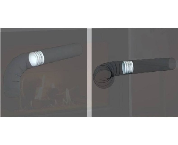 Соединитель гибких круглых каналов d=125 мм ЭРА 12,5 SK