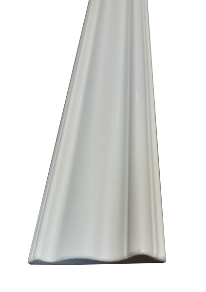 Обналичка L Эмаль слоновая кость гладкая  плоский 10*75*2150мм С.Терем АКЦИЯ 50%