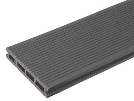 Террасная доска 25*150*4000мм 3D TalverWood брашинг серый 