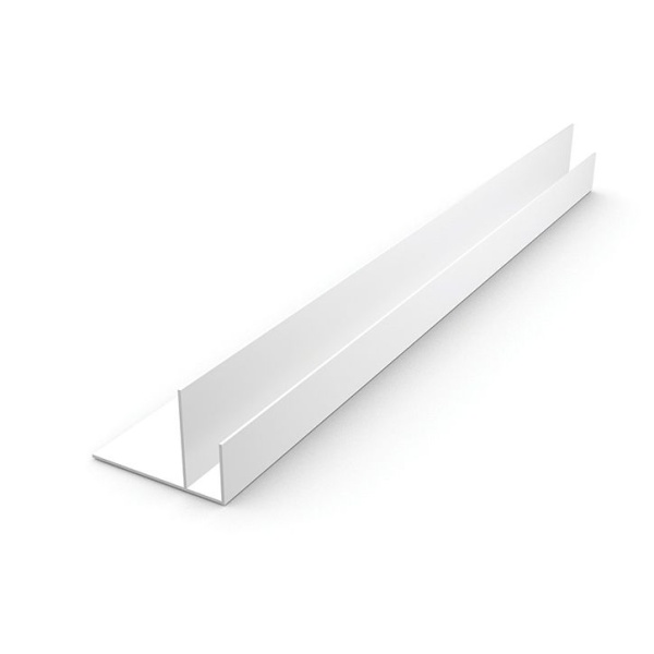 Пластиковый  угол 30 Ф-образный финишн 3м