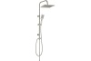 Душевая стойка с тропическим душем OSGARD GRUNAN NICKEL 10040