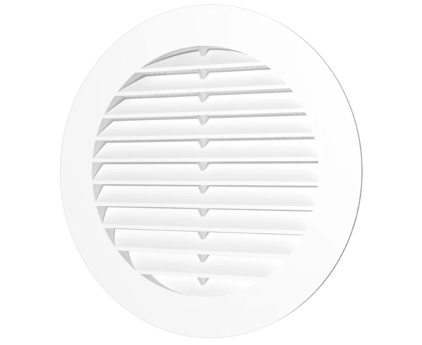 Решетка вент. круглая с фланцем и сеткой д100 10РКС 