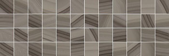 Плитка 200*600 Laparet Agat декор мозаичный кофейный MM60084