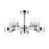 Люстра потолочная LUMION RUNA,  3706/5C хром, 5*40W E14,