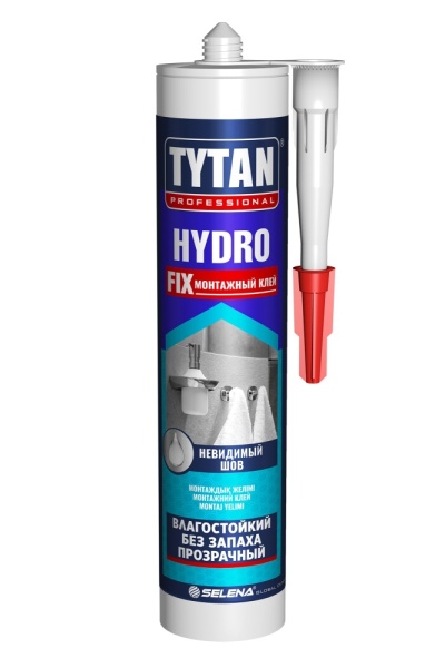 Жидкие гвозди Tytan Hydro Fix 310 мл прозрачный