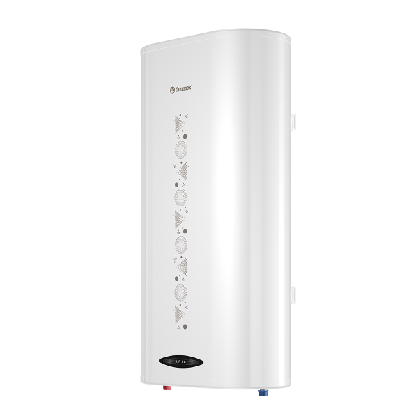 Водонагреватель THERMEX Aris 80V 80л, 2,0кВт, тэн EcoDryHeat, универ.монтаж, прямоуг.