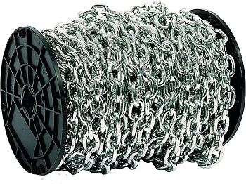 Цепь сварная короткозвенная оцинк. 8мм DIN766 SLC