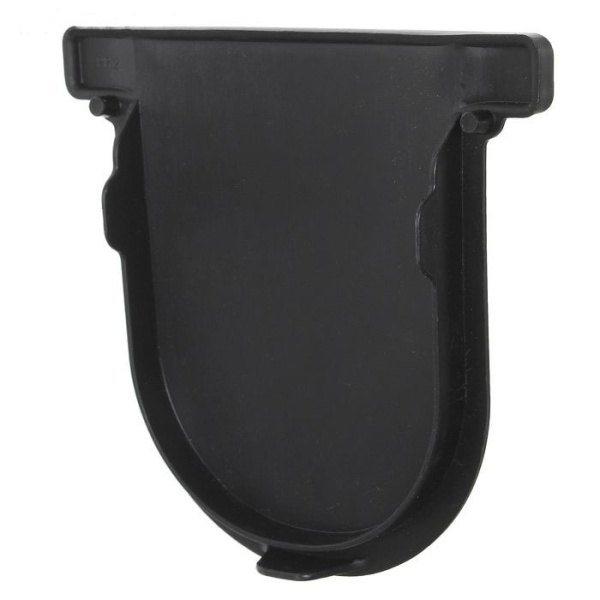 Торцевая заглушка канала 110 (черная)