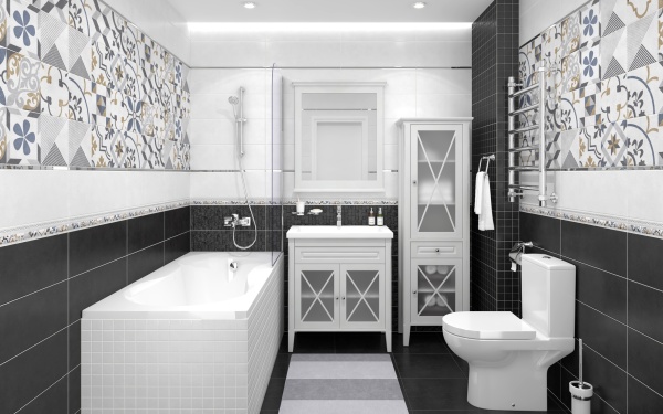 Плитка 200*600 Laparet Alabama декор мозаичный бежевый MM60061